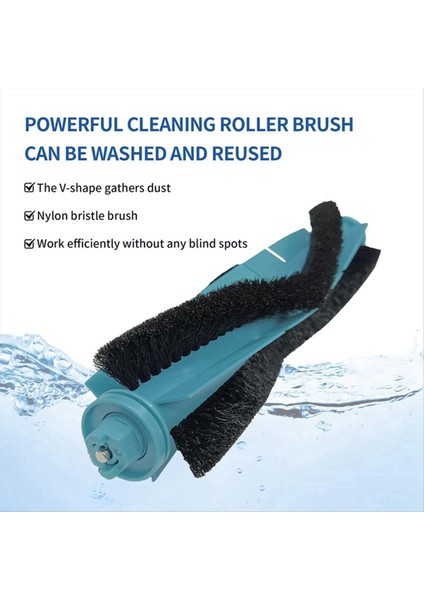 Ana Yan Fırça Hepa Filtre Paspas Pedleri Cecotec Conga 7490 Ölümsüz / 8290 Ölümsüz Serisi Vakum Süpürge Aksesuarları (Yurt Dışından) modelleri