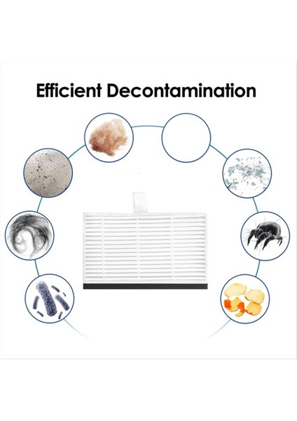 Ana Yan Fırça Hepa Filtre Paspas Pedleri Cecotec Conga 7490 Ölümsüz / 8290 Ölümsüz Serisi Vakum Süpürge Aksesuarları (Yurt Dışından) indirimleri