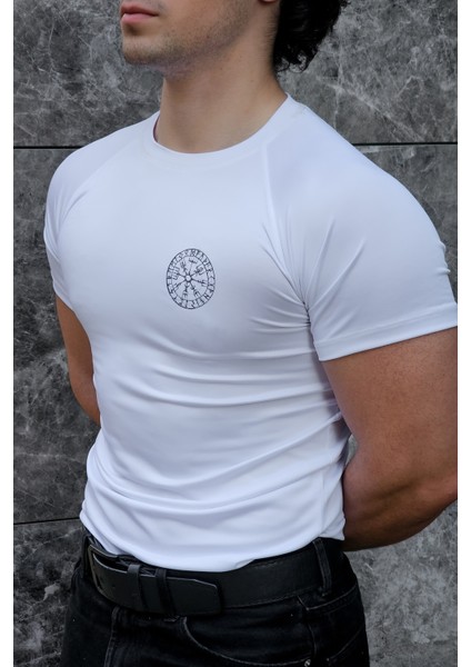 Valhalla - Compression T-Shirt (Beyaz) fiyatları
