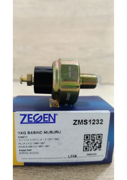 ZMS1232 83530-60030 Yag Basınc Musuru Toyota Corolla 1.6 1987-1992 / Hılux 2.4 D 1988-1997 / Mazda 626 2.0 1987-1991 | fiyatları