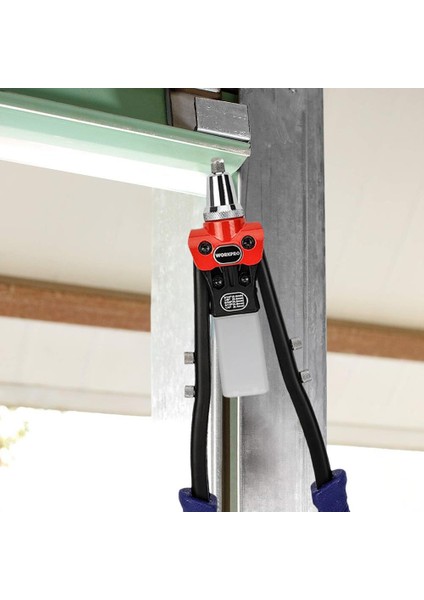 WP225001 5 In 1 400MM Kollu Profesyonel Perçin Tabancası + 100 Adet Perçin indirimleri