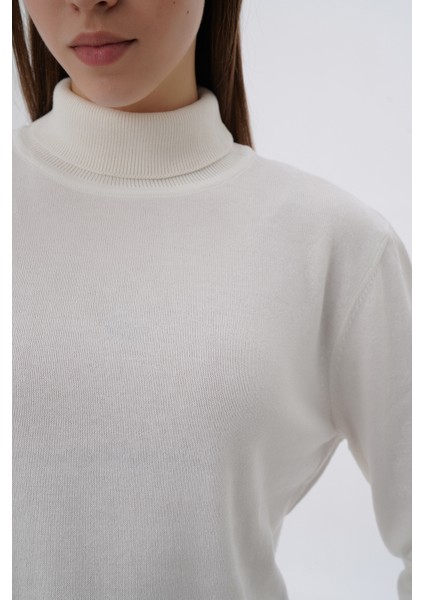 Kadın %100 Organik Pamuk Kısa Balıkçı Yaka Triko Kazak Örme Bluz K-6103 indirimleri