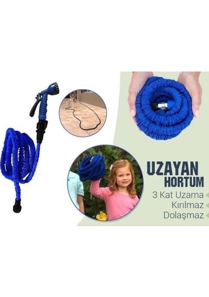 Uzayan Bahçe Sulama Araç Yıkama Hortumu modelleri