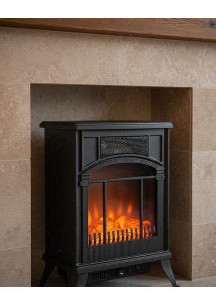 Stove Asur 1900W Ayaklı Elektrikli Şömine fiyatları