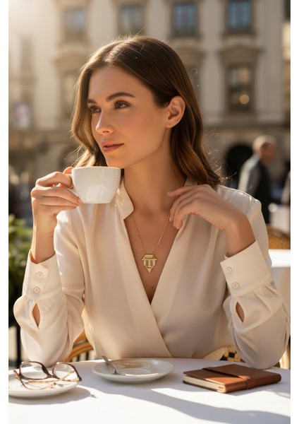 Seranay Şövalye Modeli 14 Ayar Altın Kolye fiyatları