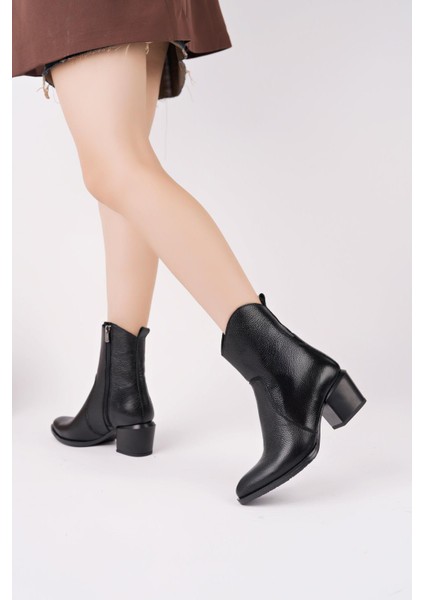 Hakiki Deri Kadın Deri Bot TRC102-1195 modelleri