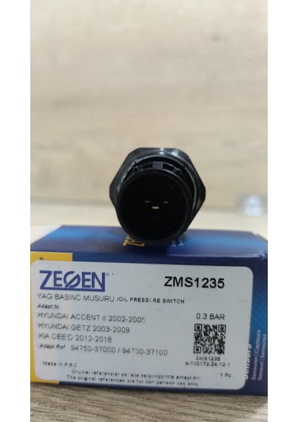 ZMS1235 94750-37000 Yag Basınc Musuru Hyundaı Accent Iı 1.5 Crdı 2002-2005 / Atos 1.1 2003-2008 / Kıa Cee'd 1.6 Crdı 2012-2018 | modelleri