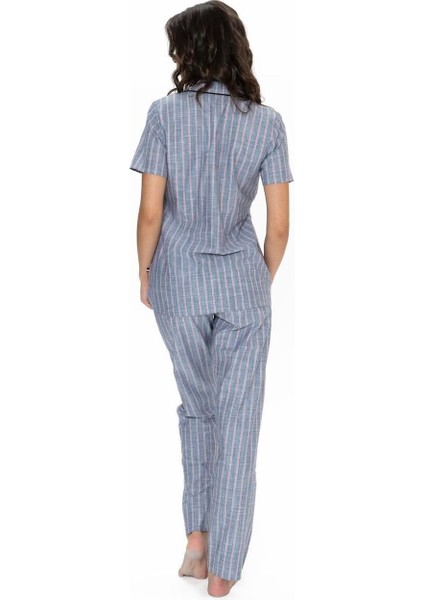 Kadın Lacivert Pijama Takım - 20090 fırsatları