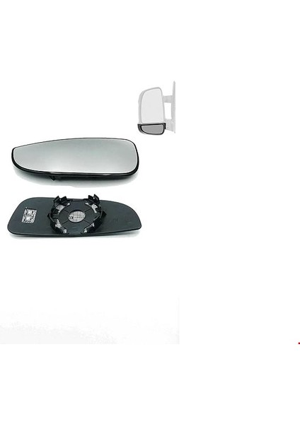 Ayna Camı Alt Sol ( Küçük ) Boxer / Ducato 2007-