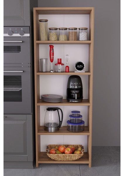Mutfak Kiler Dolabı 5 Raflı 150 cm Çok Amaçlı Saklama ve Düzenleyici Raf fiyatları