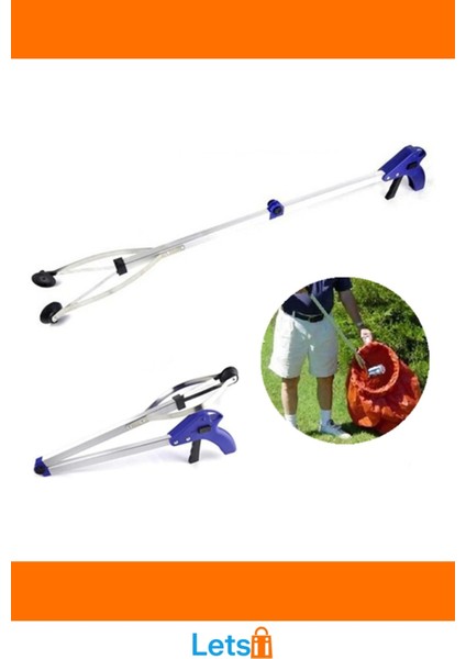 Katlanabilir Alüminyum Uzanma Maşası Ergonomik Tasarım modelleri