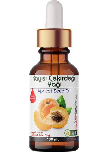 Kayısı Çekirdeği Yağı - 100 ml (Uçucu Yağ,buhardanlık Esansı,oda Kokusu)
