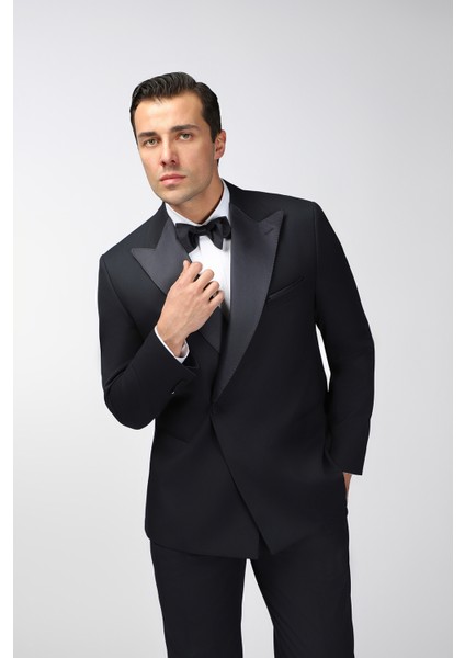 Oversize Ekstra Rahat Kalıp Sivri Yaka Kruvaze Smokin & Damatlık fiyatları