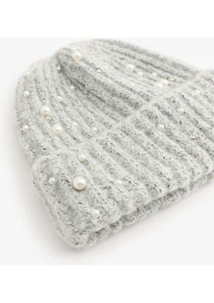 Inci Işlemeli Triko Bere modelleri