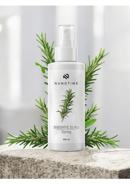 Biberiye Suyu Sprey 300 ml Doğal Besleyici ve Parlaklık Için Destek