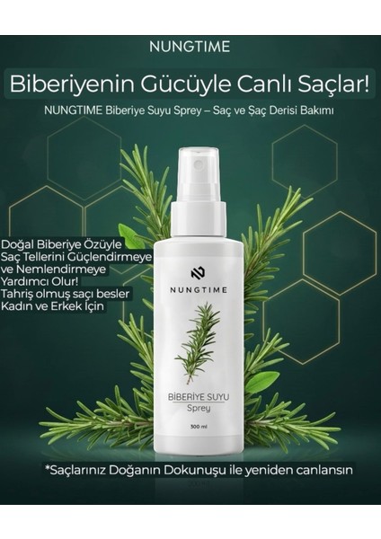 Biberiye Suyu Sprey 300 ml Doğal Besleyici ve Parlaklık Için Destek fiyatları
