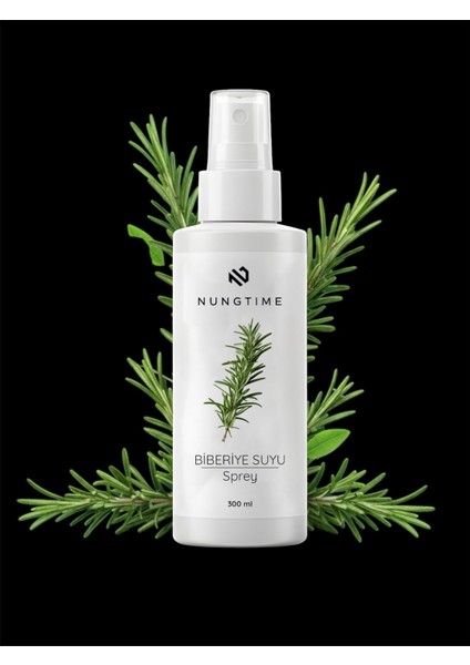 Biberiye Suyu Sprey 300 ml Doğal Besleyici ve Parlaklık Için Destek