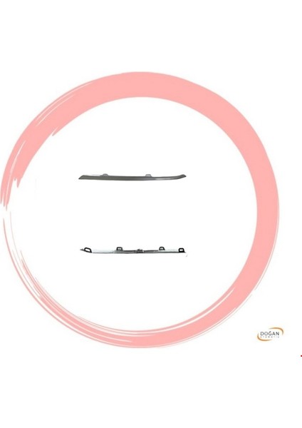 Ön Panjur Çıtası Set (Krom) Corsa F 2020-