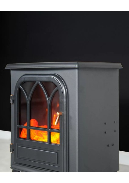 Stove Lidya 1950W Dekoratif Ayaklı Şömine