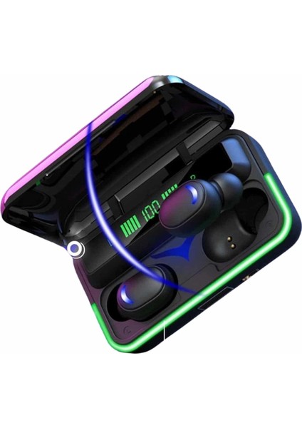 Extra Bass Kablosuz Kulaklık Işıklı Bluetooth Kulaklık Powerbank Özellikli modelleri