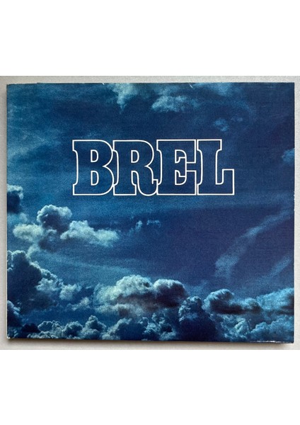 Jacques Brel CD (Orijinal Dönem 1997 Baskı Cd)