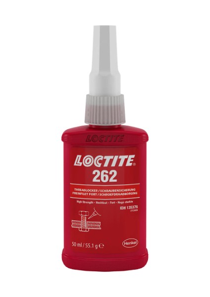 262 Cıvata Sabitleyici Yüksek Mukavemetli 50 ml