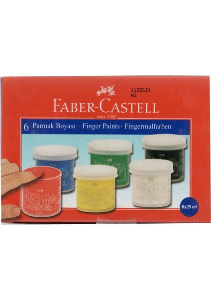 6'lı Parmak Boya