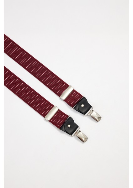 Erkek Bordo Pantolon Askısı