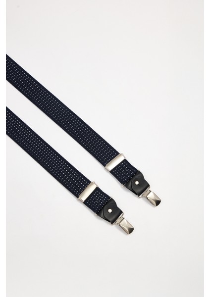 Erkek Lacivert Pantolon Askısı