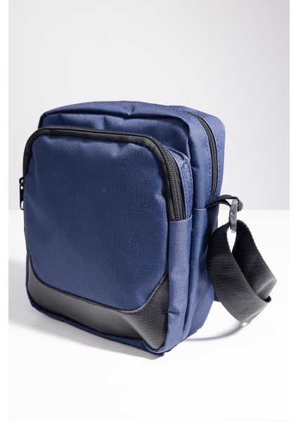 Unisex Ayarlanabilir Çapraz Askılı Lacivert Omuz Çantası