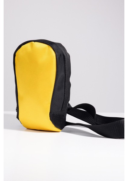 Unisex Ayarlanabilir Çapraz Askılı Sarı Omuz Çantası