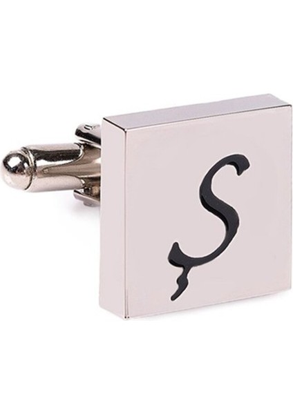 Ş Harfli Tekli Erkek Kol Düğmesi