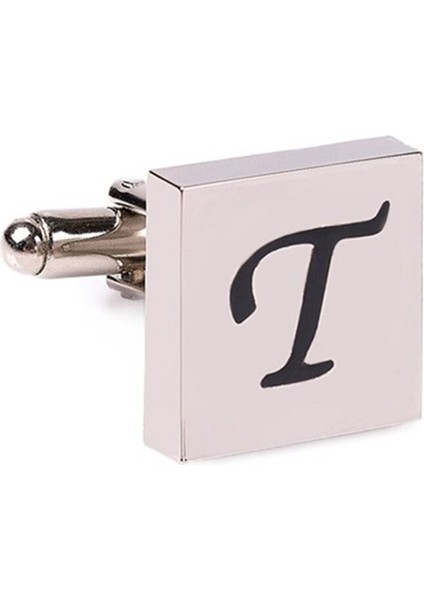 T Harfli Tekli Erkek Kol Düğmesi