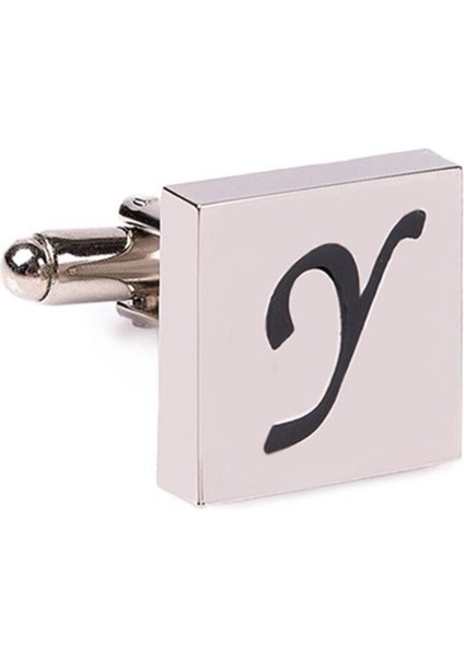 Y Harfli Tekli Erkek Kol Düğmesi