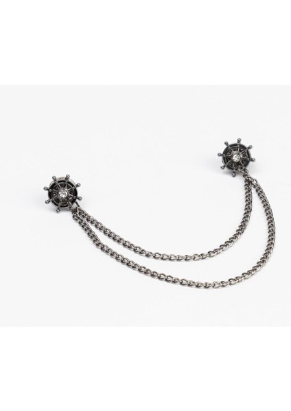 Erkek Füme Yaka İğnesi