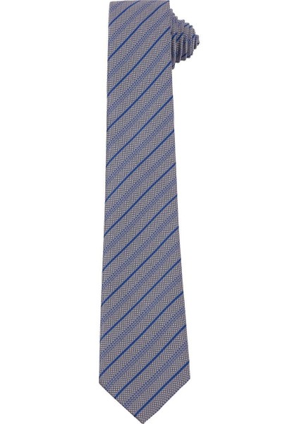 Desenli Klasik Cep Mendilli Erkek Kravat