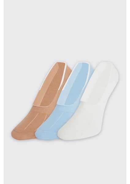 Desenli Görünmez Erkek Çorap