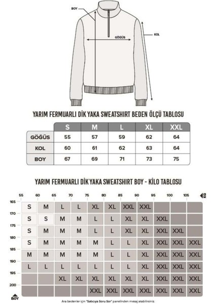 Unisex Relax Fit Rahat Kesim Pamuklu Içi Polarlı Yarım Fermuarlı Lacivert Dik Yaka Sweatshirt