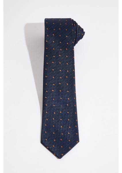Klasik Cep Mendilli Desenli Kravat