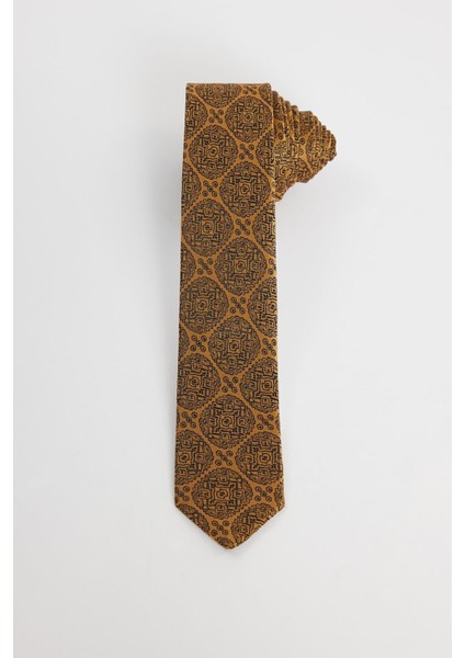 İnce Desenli Erkek Kravat