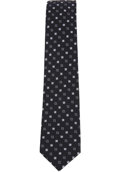 Desenli Klasik Cep Mendilli Erkek Kravat