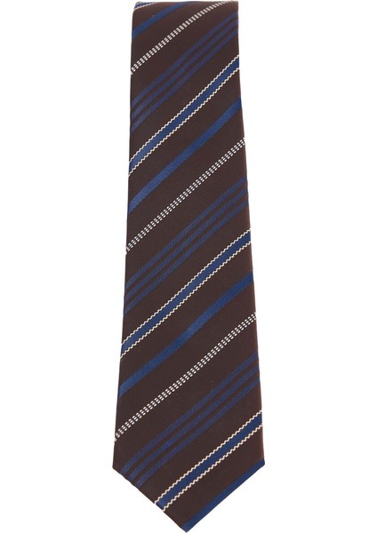 Desenli Klasik Cep Mendilli Erkek Kravat