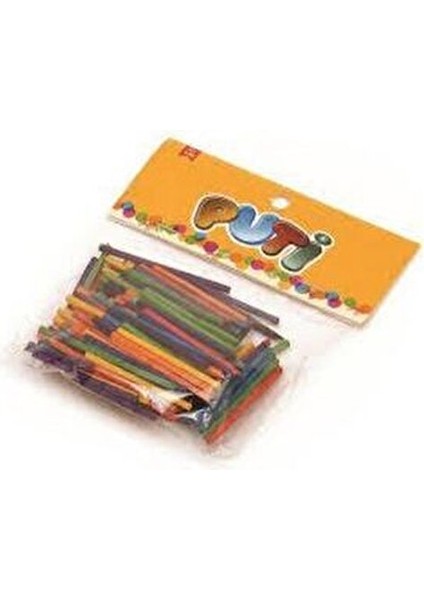 Renkli Ahşap Kibrit Çöpü 200' Lü Çeşitli Renklerde Sanatsal Malzeme fiyatları