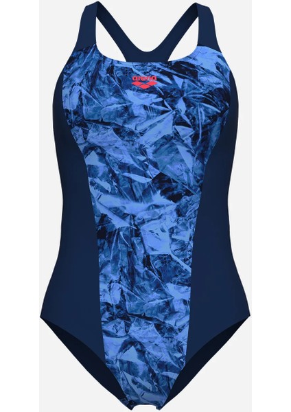 Womens Crackle Swimsuit Swim Pro Kadın Yüzücü Mayosu 008229780