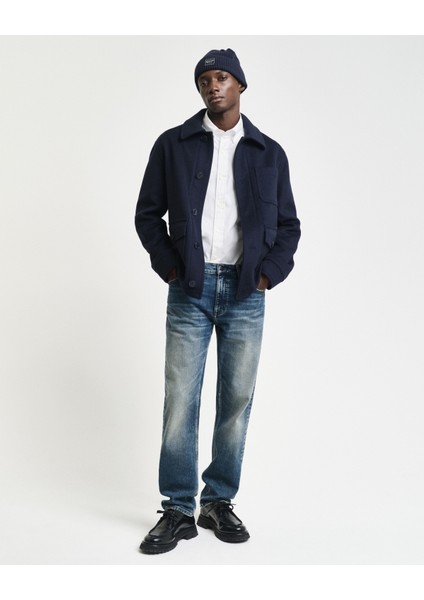 Erkek Siyah Regular Fit Düğmeli Yaka Oxford Gömlek 3000302.110 fırsatları