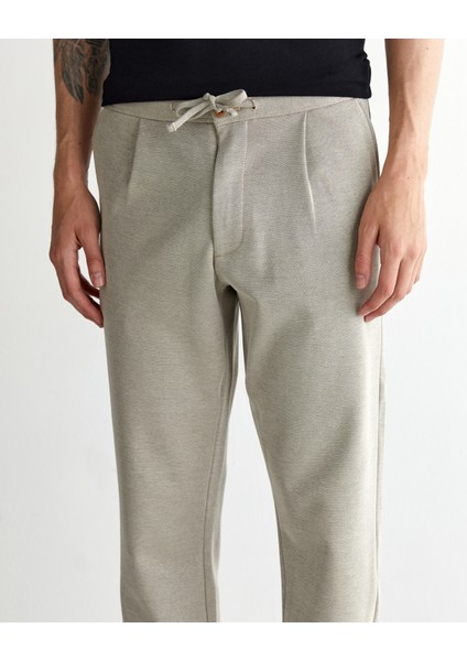 Erkek Bej Jogger Fit Pantolon 1225116T.233 fırsatları