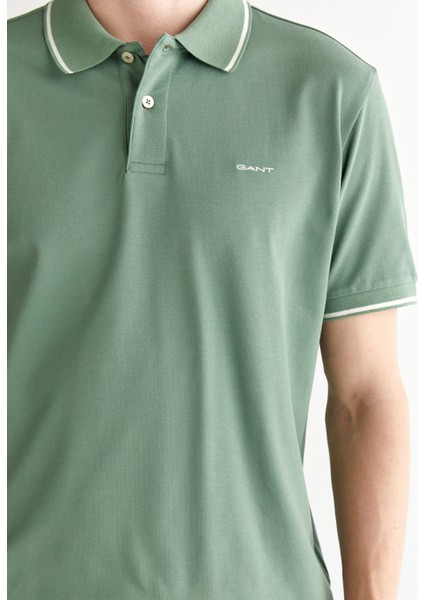 Erkek Yeşil Regular Fit Polo 2062034.362 indirimleri