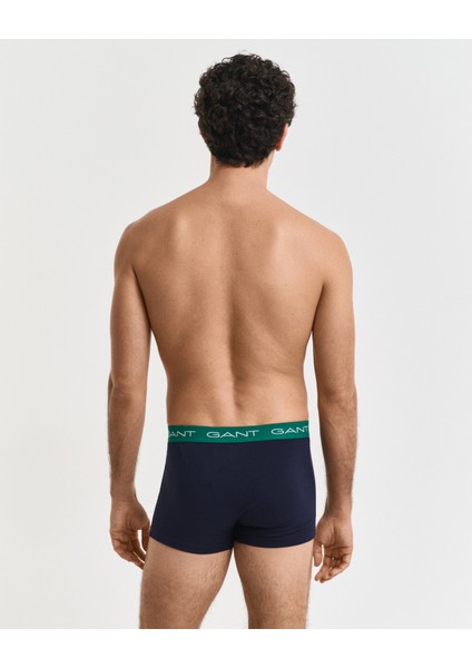 Erkek Yeşil Slim Fit Logolu 3'lü Boxer 902513003.322 fiyatları