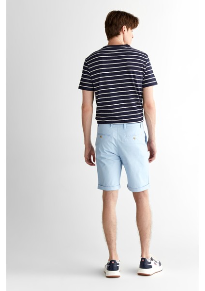 Erkek Mavi Slim Fit Şort 205353.457 fiyatları