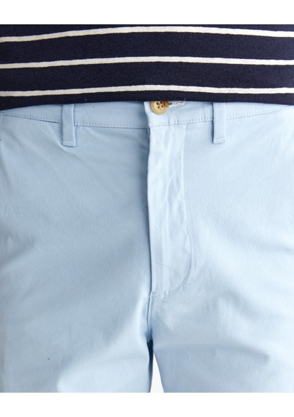 Erkek Mavi Slim Fit Şort 205353.457